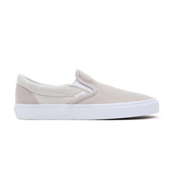Vans Classic Slip-On Summer Linen Incense Men Unisex Casual Shoes SZ 10 NEW - Picture 10 of 14